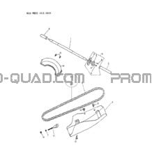 Rear Wheel Axle pour Can-am Toutes les cylindrées 2004 strokes