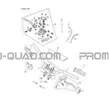 Guidon pour Can-am Toutes les cylindrées 2004 strokes