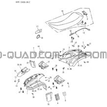 Body Cover pour Can-am Toutes les cylindrées 2004 strokes