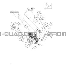 Moteur Et Support Moteur pour Can-am Toutes les cylindrées 2004 Outlander 330 400 STD 2 X 4