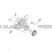 Magnéto pour Can-am Toutes les cylindrées 2004 Outlander 330 400 STD 2 X 4