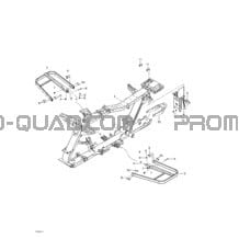 Châssis pour Can-am Toutes les cylindrées 2004 Outlander 330 400 STD 2 X 4