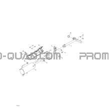 Système Échappement pour Can-am Toutes les cylindrées 2004 Outlander 330 400 STD 4 X 4