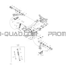 Suspension Arrière pour Can-am Toutes les cylindrées 2004 Outlander 330 400 STD 4 X 4