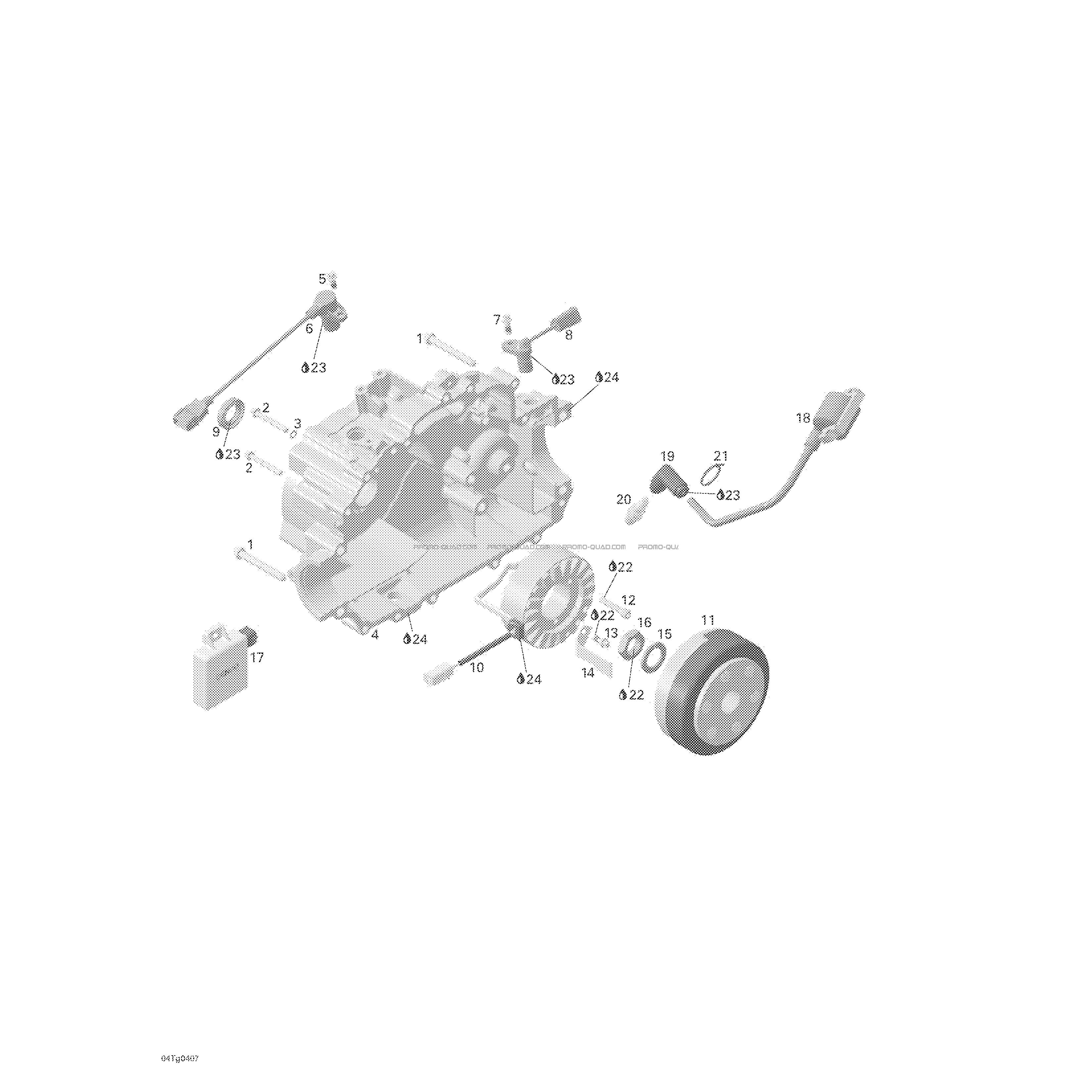 Magnéto  Can-am  2004 Toutes les cylindrées  pièces OEMMagnéto  Can-am  2004 Toutes les cylindrées  pièces OEM