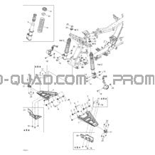 Suspension Avant pour Can-am Toutes les cylindrées 2004 Outlander 400 XT 4 X 4