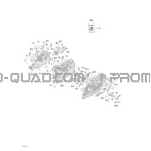 Carter pour Can-am Toutes les cylindrées 2004 Outlander MAX 400