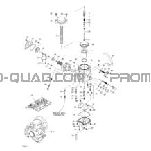 Carburateurs pour Can-am Toutes les cylindrées 2004 Outlander MAX 400