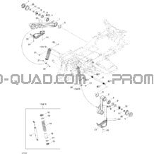 Suspension Arrière pour Can-am Toutes les cylindrées 2004 Outlander MAX 400