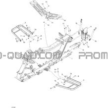 Châssis pour Can-am Toutes les cylindrées 2004 Outlander MAX 400