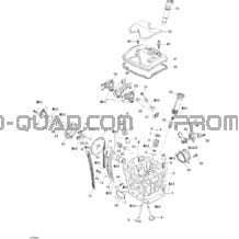 Cylindre pour Can-am Toutes les cylindrées 2004 Quest MAX