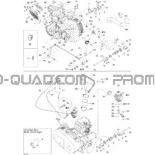 Moteur Et Support Moteur pour Can-am Toutes les cylindrées 2004 Quest MAX