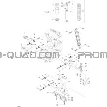 Suspension avant pour Can-am Toutes les cylindrées 2004 Quest MAX