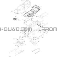 Siège pour Can-am Toutes les cylindrées 2004 Quest MAX