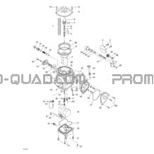 Carburateurs pour Can-am Toutes les cylindrées 2004 Quest STD