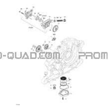 Lubrification Moteur pour Can-am Toutes les cylindrées 2004 Quest XT