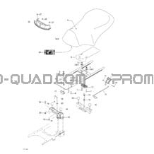 Siège pour Can-am Toutes les cylindrées 2004 Quest XT