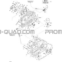 Carter Et Couvercle Embrayage pour Can-am Toutes les cylindrées 2004 Traxter Auto Std & XT