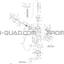 Carburateurs pour Can-am Toutes les cylindrées 2004 Traxter Auto Std & XT