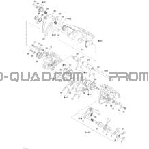 Changement De Rapports pour Can-am Toutes les cylindrées 2004 Traxter Auto Std & XT