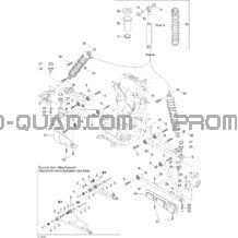 Suspension Avant pour Can-am Toutes les cylindrées 2004 Traxter Auto Std & XT