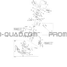 Système Direction pour Can-am Toutes les cylindrées 2004 Traxter Auto Std & XT