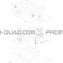 Compartiment Avant pour Can-am Toutes les cylindrées 2004 Traxter Auto Std & XT