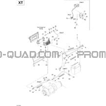 Accessoires Électriques (XT) pour Can-am Toutes les cylindrées 2004 Traxter Auto Std & XT