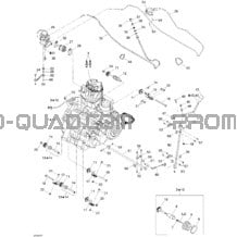 Support Moteur pour Can-am Toutes les cylindrées 2004 Traxter Max Std & Max XT