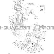 Vilebrequin pour Can-am Toutes les cylindrées 2004 Traxter Max Std & Max XT