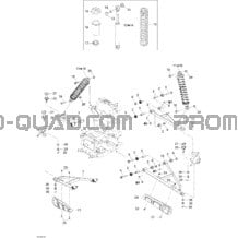 Suspension Avant pour Can-am Toutes les cylindrées 2004 Traxter Max Std & Max XT