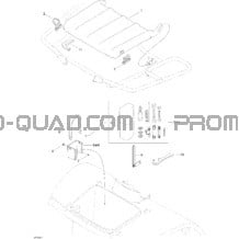 Compartiment Avant pour Can-am Toutes les cylindrées 2004 Traxter Max Std & Max XT