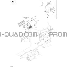 Accessoires Électriques (Traxter Max XT) pour Can-am Toutes les cylindrées 2004 Traxter Max Std & Max XT