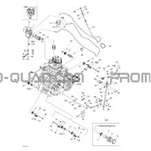 Moteur Et Support Moteur pour Can-am Toutes les cylindrées 2004 Traxter XL