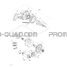 Démarreur À Rappel pour Can-am Toutes les cylindrées 2004 Traxter XL