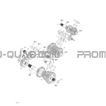 Transmission pour Can-am Toutes les cylindrées 2004 Traxter XL