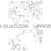 Frein Hydraulique pour Can-am Toutes les cylindrées 2005 DS 650 DS 650 X