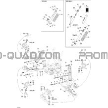 Suspension Avant pour Can-am Toutes les cylindrées 2005 DS 650 DS 650 X