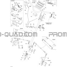Système Direction pour Can-am Toutes les cylindrées 2005 DS 650 DS 650 X