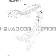 Siège pour Can-am Toutes les cylindrées 2005 DS 650 DS 650 X