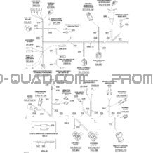 Câblage Électrique pour Can-am Toutes les cylindrées 2005 DS 650 DS 650 X