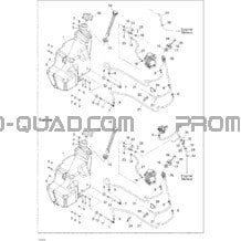 Système Alimentation pour Can-am Toutes les cylindrées 2005 Outlander 330 400 STD 4 X 4