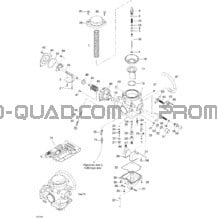 Carburateur pour Can-am Toutes les cylindrées 2005 Outlander 400 XT 4 X 4