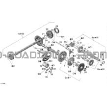 Changement De Rapports pour Can-am Toutes les cylindrées 2005 Outlander 400 XT 4 X 4