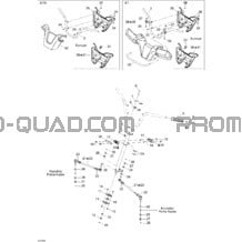 Système Direction pour Can-am Toutes les cylindrées 2005 Outlander 400 XT 4 X 4