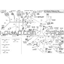 Câblage Principal Europe pour Can-am Toutes les cylindrées 2005 Outlander 400 XT 4 X 4