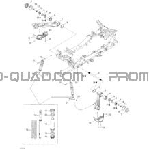 Suspension Arrière pour Can-am Toutes les cylindrées 2005 Outlander MAX 400