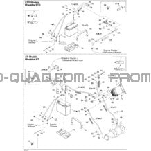 Système Électrique pour Can-am Toutes les cylindrées 2005 Outlander MAX 400