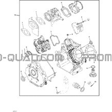 Ens. De Joints Moteur pour Can-am Toutes les cylindrées 2005 Sarasota 1000