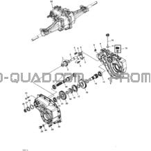 Transmission pour Can-am Toutes les cylindrées 2005 Sarasota 1000